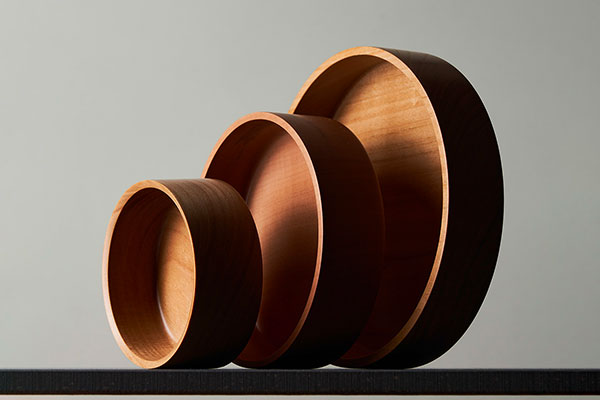 Thomas Schöppner Small tray bowls in a series