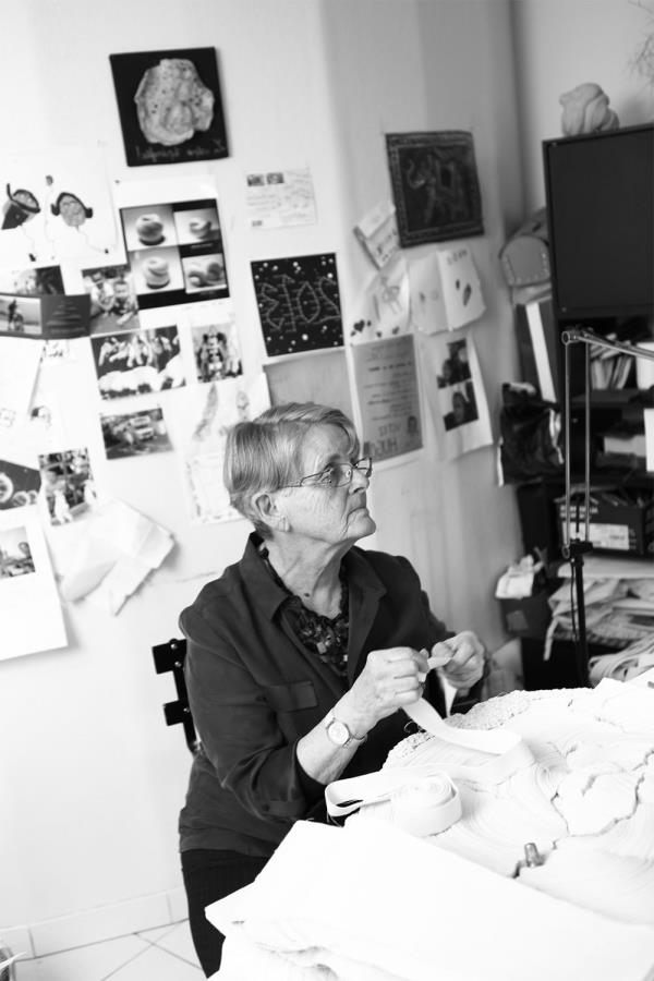 Simone Pheulpin Fabric sculpting