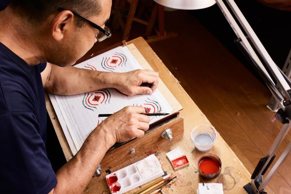 Shôji Yamamura Textile creation