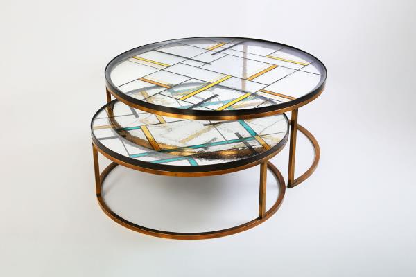 Caroline Prégermain Cigogne tables