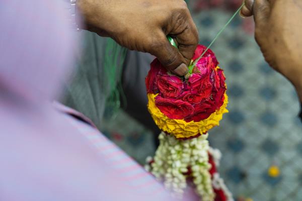 Jayaselvam R. Flower designing