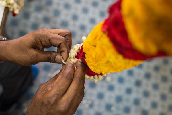 Jayaselvam R. Flower designing