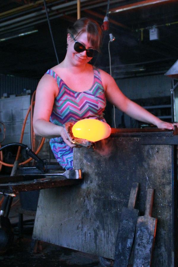 Paula Pääkkönen Glassblowing