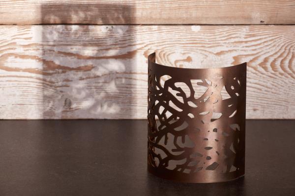 Moray MacPhail Bronze lantern shade