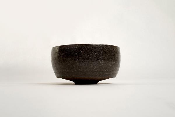 Ivana Petan Dark ceramic bowl