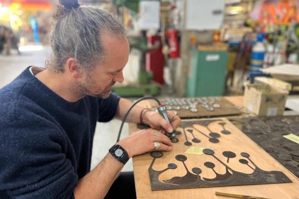 Erwan Boulloud Furniture making