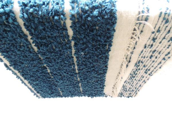 Inés Rodríguez Little Blue Fires blanket