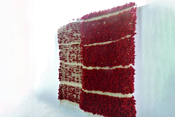 Inés Rodríguez Little Red Fires blanket