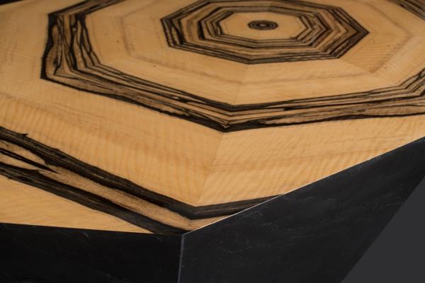 Julien Lachaud Ebony rock coffee table