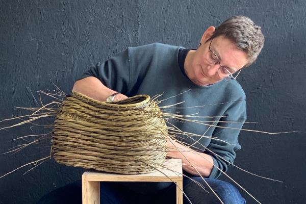 Alison Dickens Basket weaving