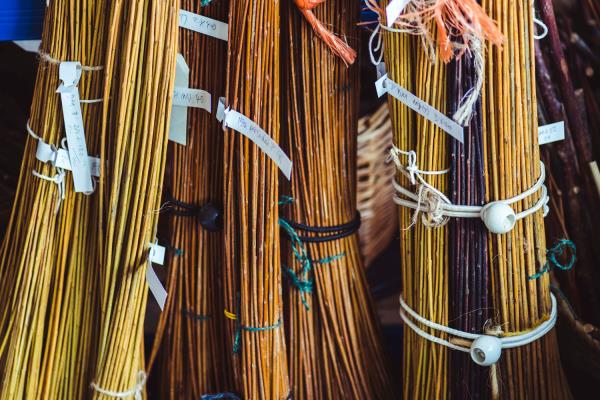 Alison Dickens Basket weaving