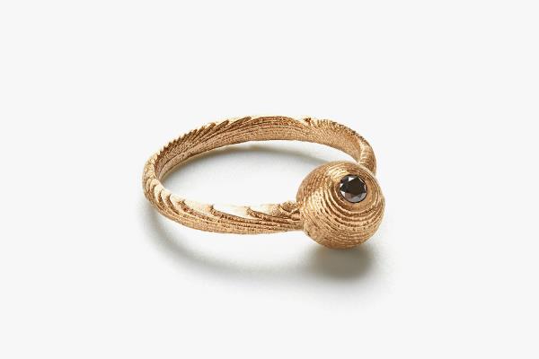 Věra Nováková Ring Ball & Black Diamond