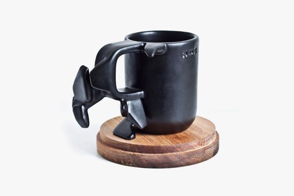 Paulius Vitkauskas Black coffee mug