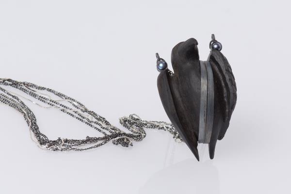 Rūta Petronyte Raven pendant