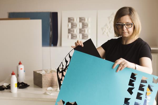 Anna Kruhelska Paper art