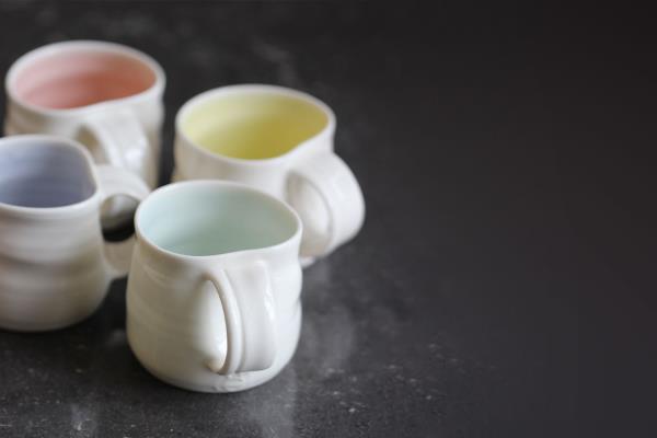 Chloë Dowds Porcelain espresso mugs