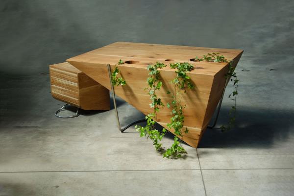 Ciprian Manda Pyramid desk & storage