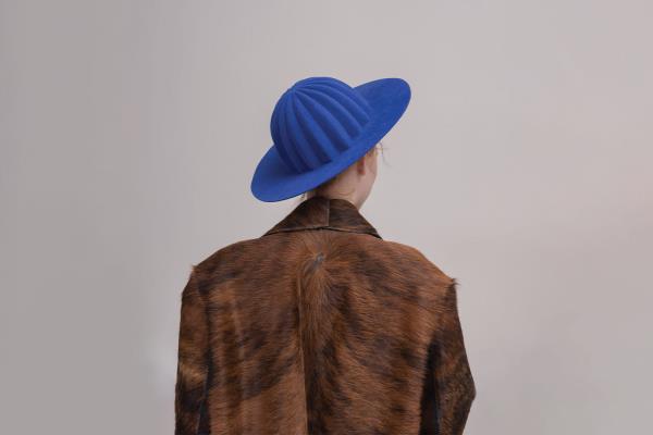 Sofya Samareva Blue cactus Hat