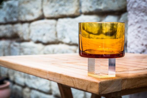 Lukáš Houdek Cube whiskey glass