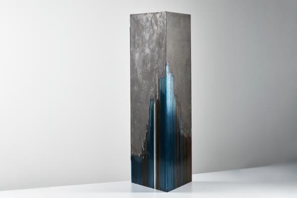 Harry Morgan Blue and amber