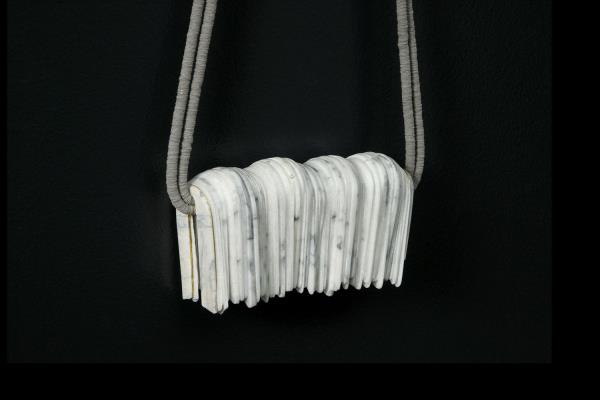 Tarja Tuupanen Marble salt necklace