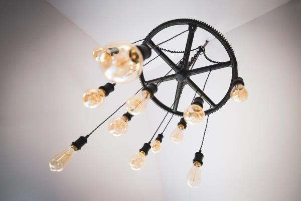 Aleš Belšak Big Wheel Chandelier