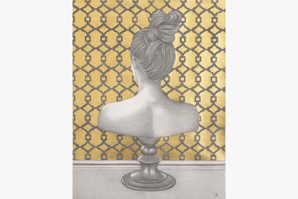 Stefania Dei Rossi Verso su piedistallo