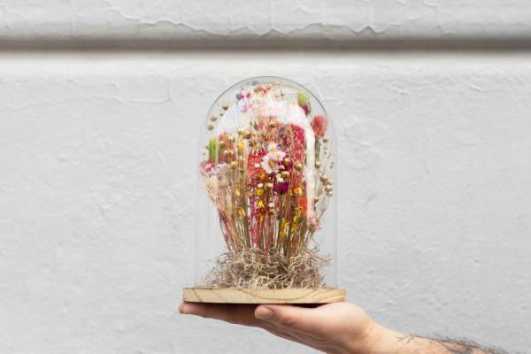 Mario Nobile The flower bell jar