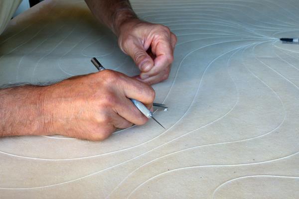 Helmut Frerick Lamp making