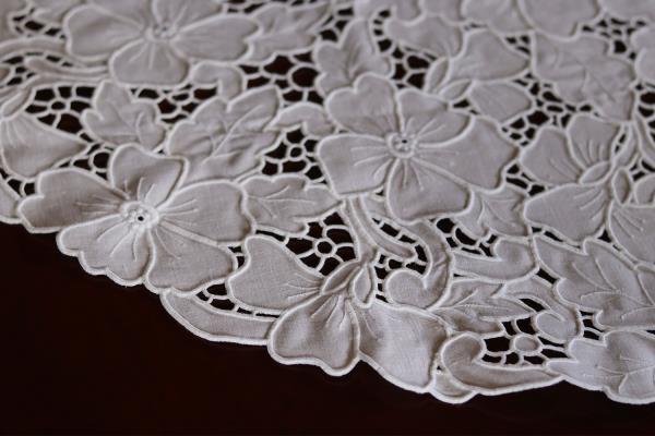 Ana Luisa Santos White Tablecloth