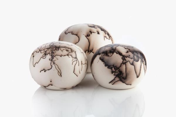 Claire Molloy Horsehair embellished globes