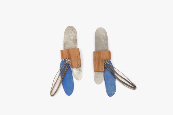 Carla Garcia Durlan Mixed materials earrings set