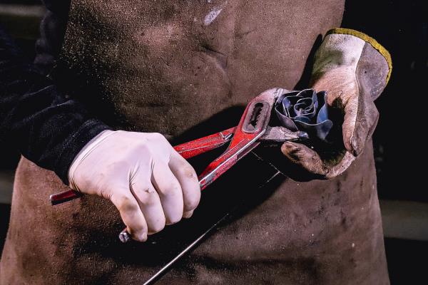 Francesca Frau Blacksmithing