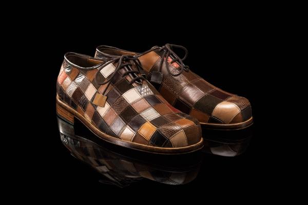 Giovanna Zanella Checked men’s shoes