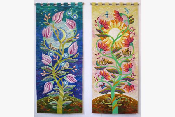 Olha Pilyuhina Day and Night (diptych)