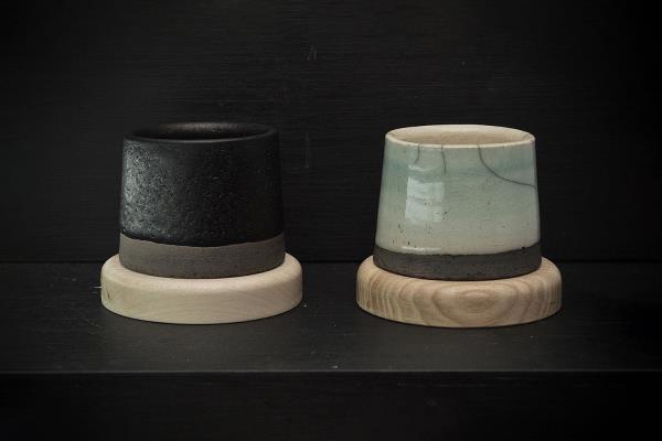 Dmytro Bilokin Raku cups