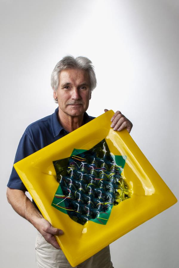 Louis La Rooy Glass sculpting