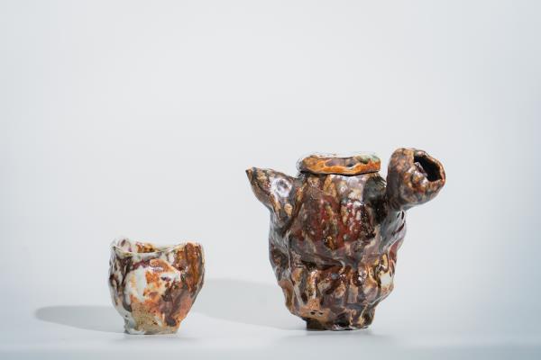 Alvin Ng Cherry Dates teapot set