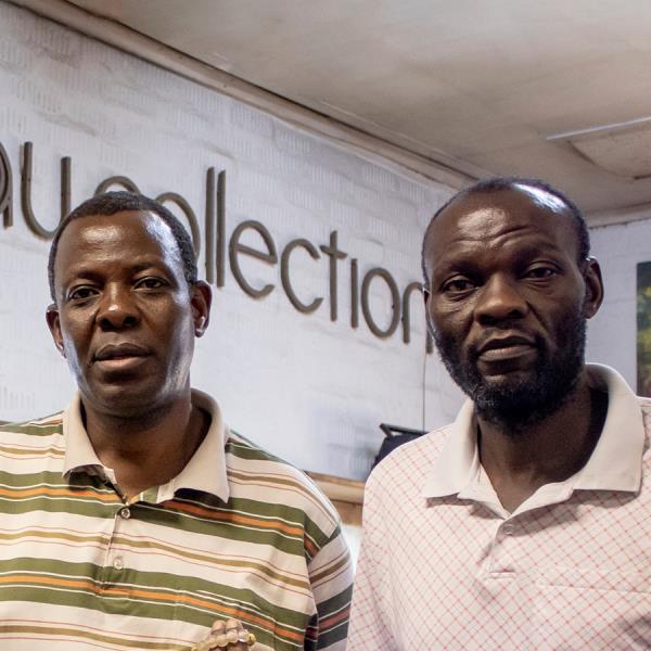 Joe Mutoko & Ngoni Chivasa Jewellery making