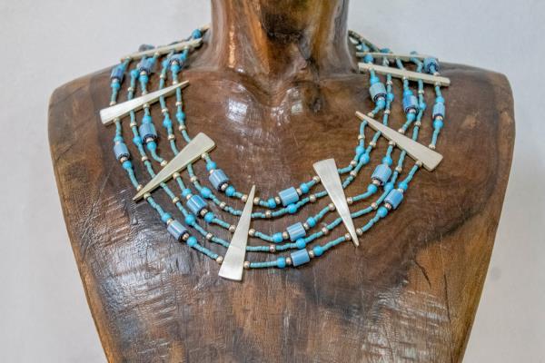 Joe Mutoko & Ngoni Chivasa Fractal necklace