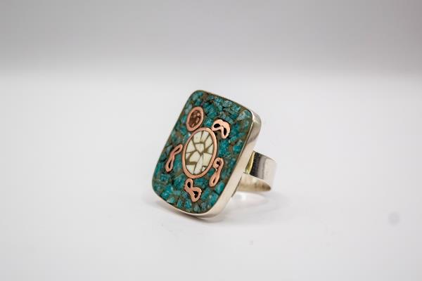 Obert Monga Turtle ring