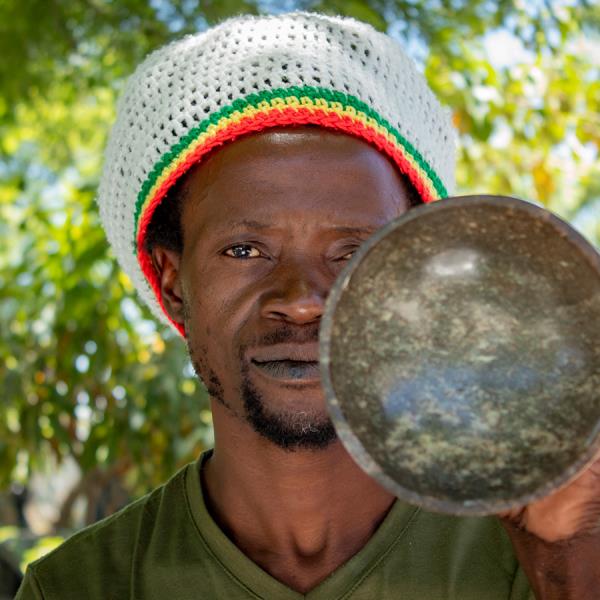 Davis Sibanda Multimedia sculpture