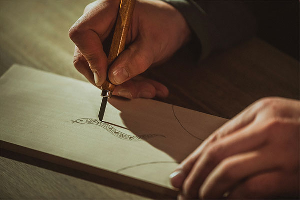 Albinas Šileika Wood carving