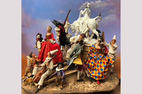 Liliane Guiomar Carnival in Venice