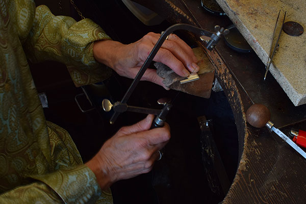 Jenny Edlund Jewellery making