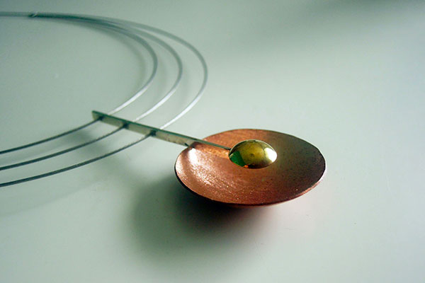 Mariana Schwedt Vellano Three metals necklace