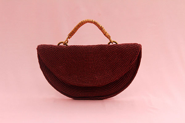 Raquelina Niciolich Arocena Half Moon clutch