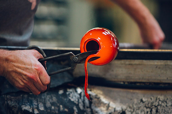 Peter Layton Glassblowing