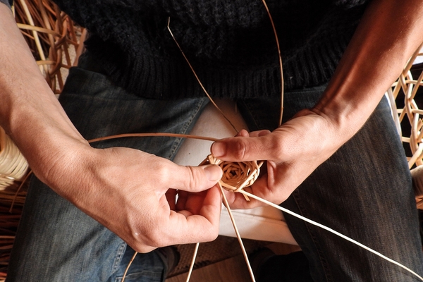 Jana Úbeda Basket weaving