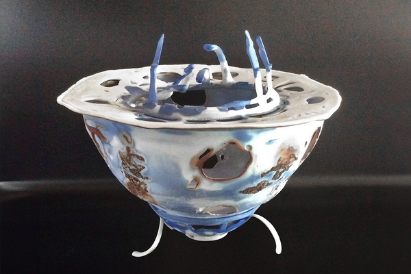 Anne Mortier Blue Disc